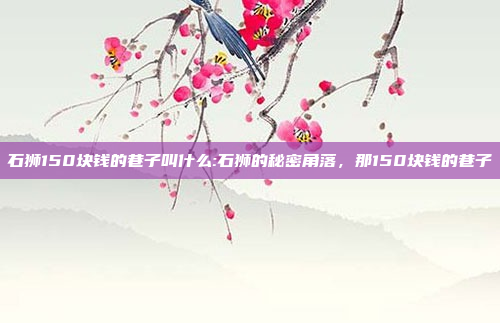 石狮150块钱的巷子叫什么:石狮的秘密角落，那150块钱的巷子